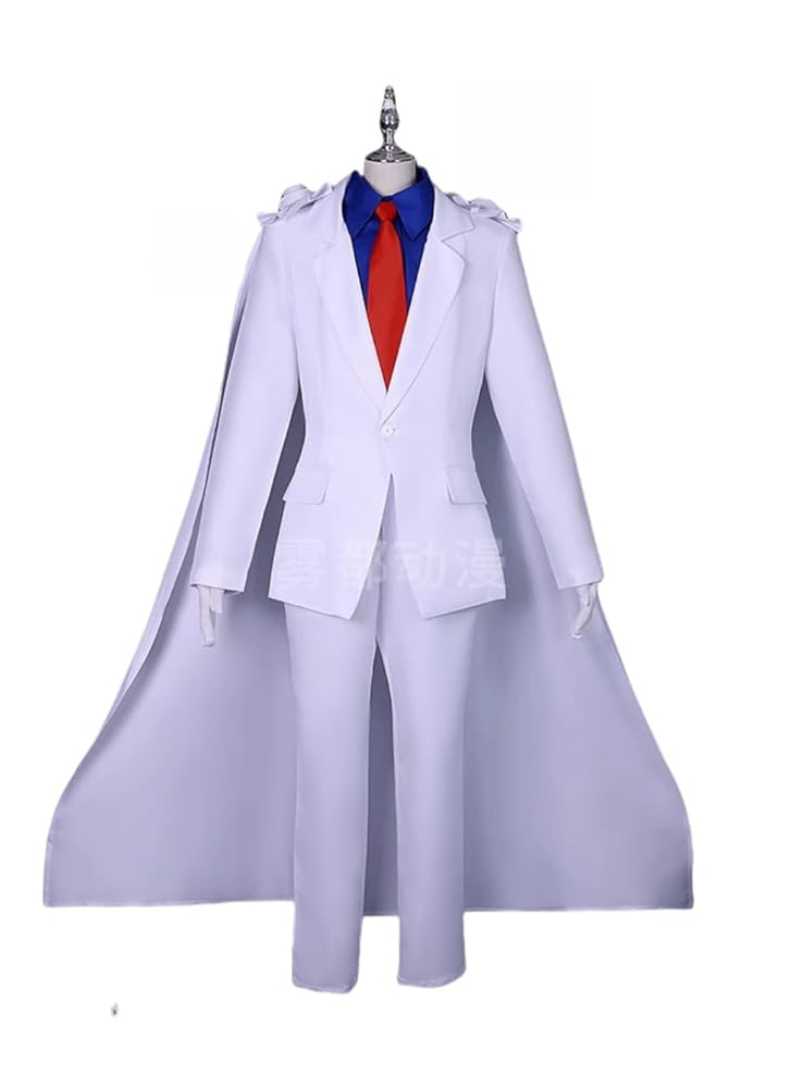 怪盗キッド　コスプレ衣装 名探偵コナン 風 怪盗キッド コスプレ衣装 ウィッグ 靴 子供用